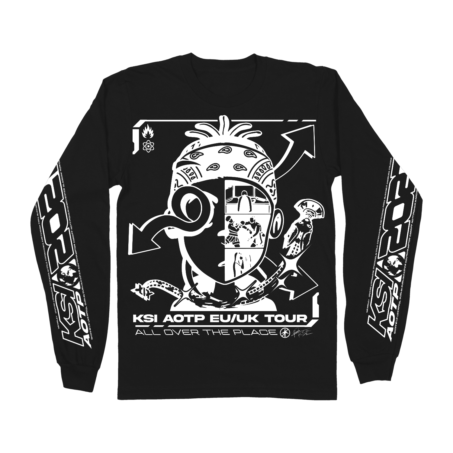 AOTP TOUR Long Sleeve Black