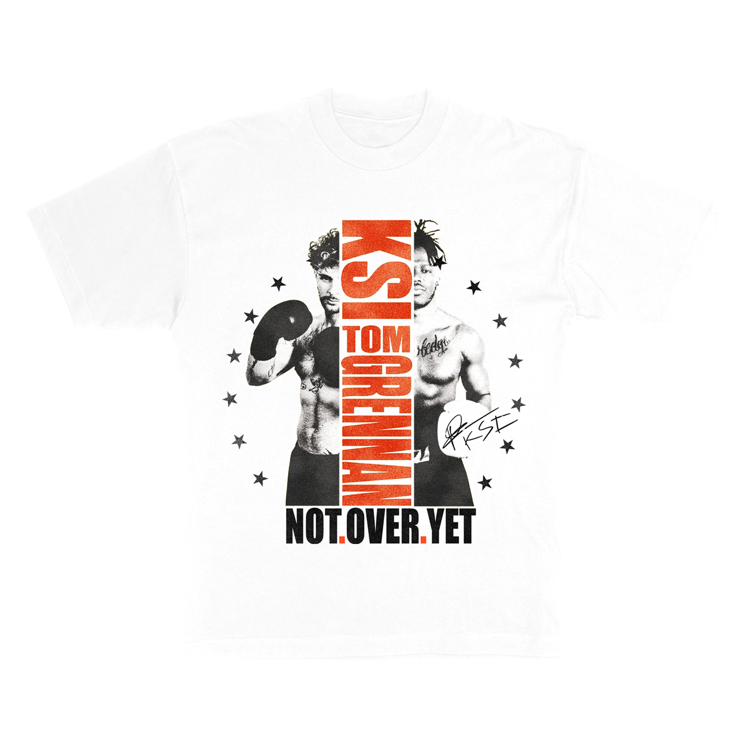 NOT OVER YET TEE