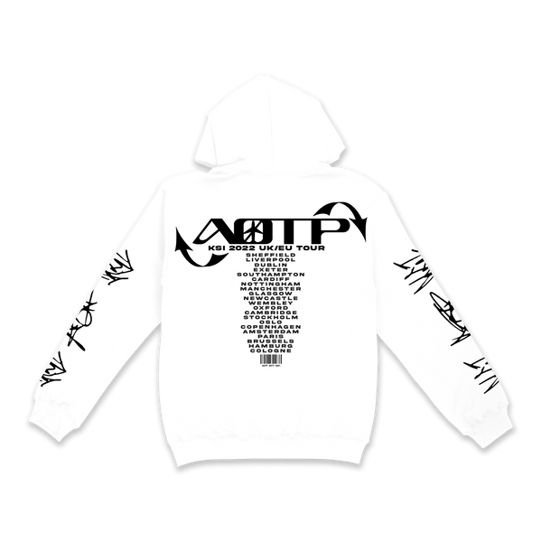 AOTP TOUR Hoodie White
