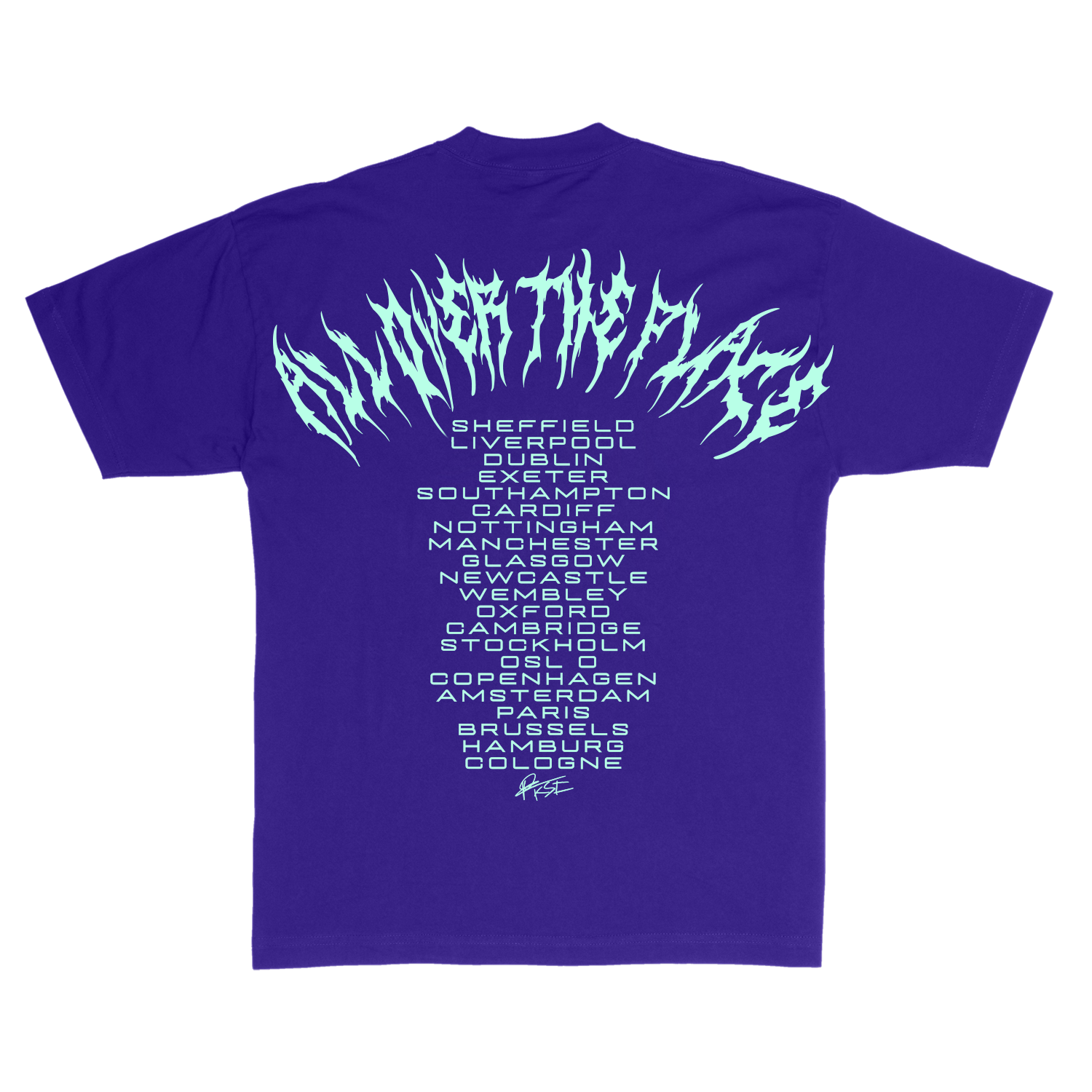 AOTP TOUR TEE PURPLE