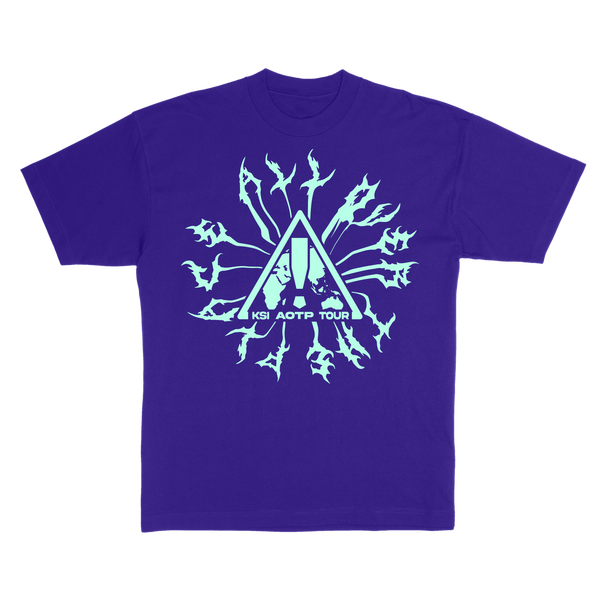 AOTP TOUR TEE PURPLE