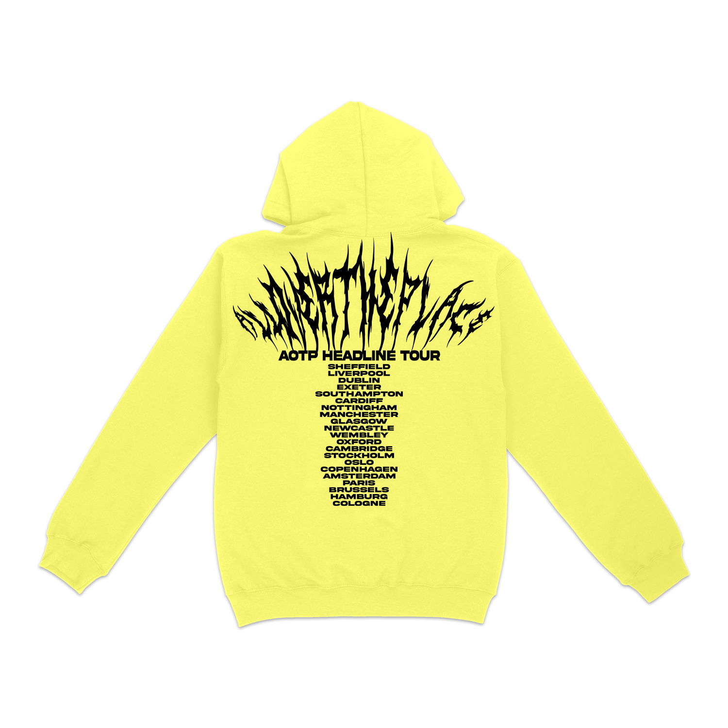 AOTP TOUR Hoodie Yellow