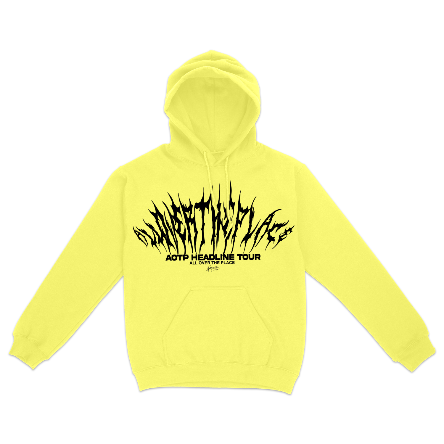 AOTP TOUR Hoodie Yellow
