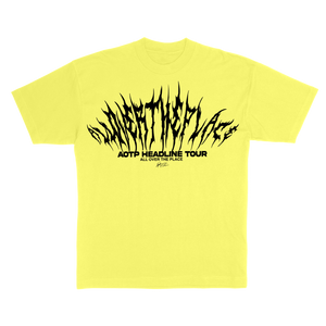 AOTP TOUR TEE YELLOW